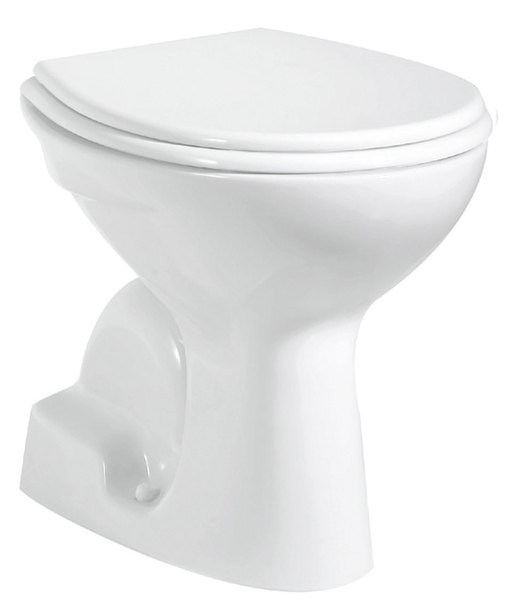 Cuvette WC suspendue allongée Alterna Mobilita 70 cm en céramique blan –  Articonnex