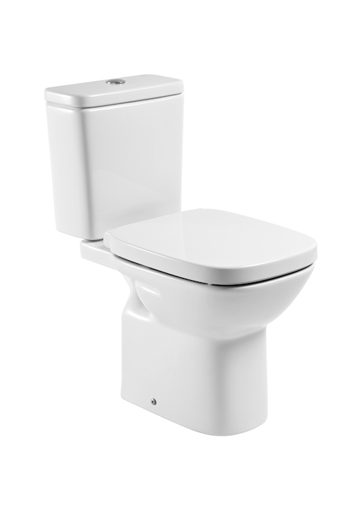 WC, Roca Debba A342998000 monoblokkos WC-csésze, mélyöblítésű, alsó kifolyású
