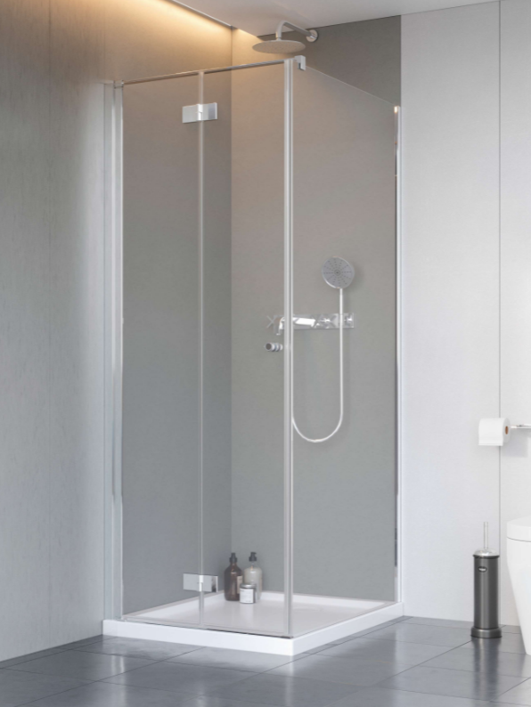 Zuhanykabin, Radaway Nes KDJ-B szögletes zuhanykabin 100x75 átlátszó jobbos